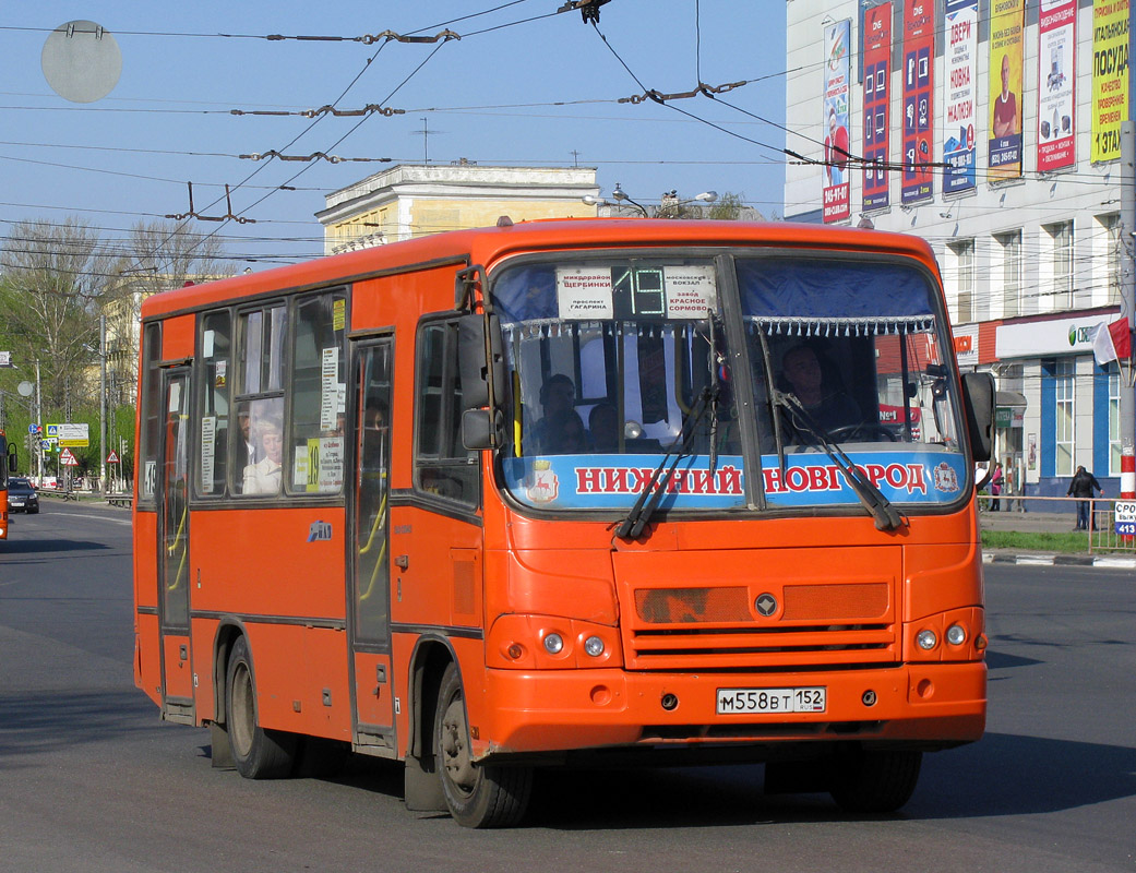 Нижегородская область, ПАЗ-320402-05 № М 558 ВТ 152