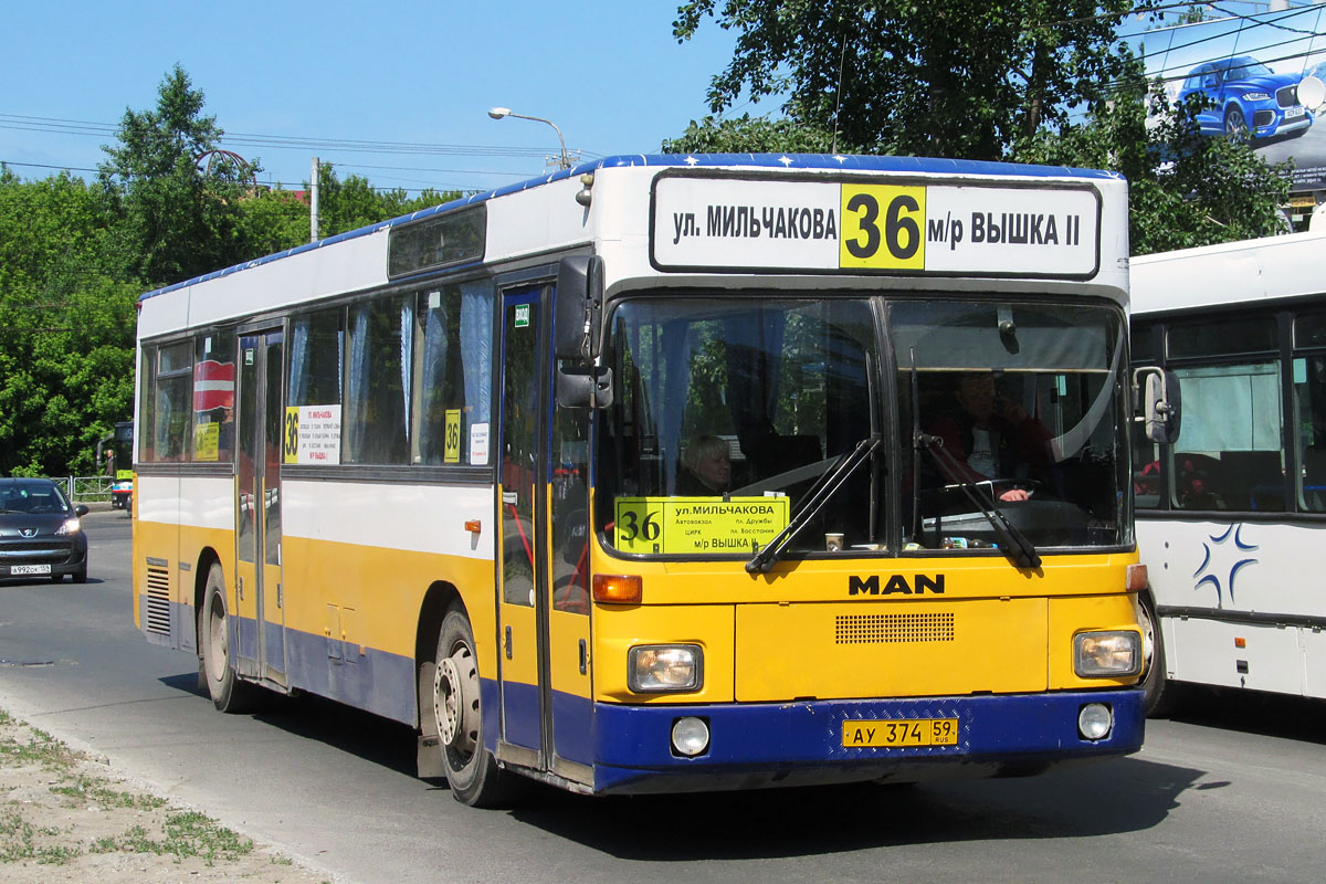 Пермский край, MAN 791 SL202 № АУ 374 59