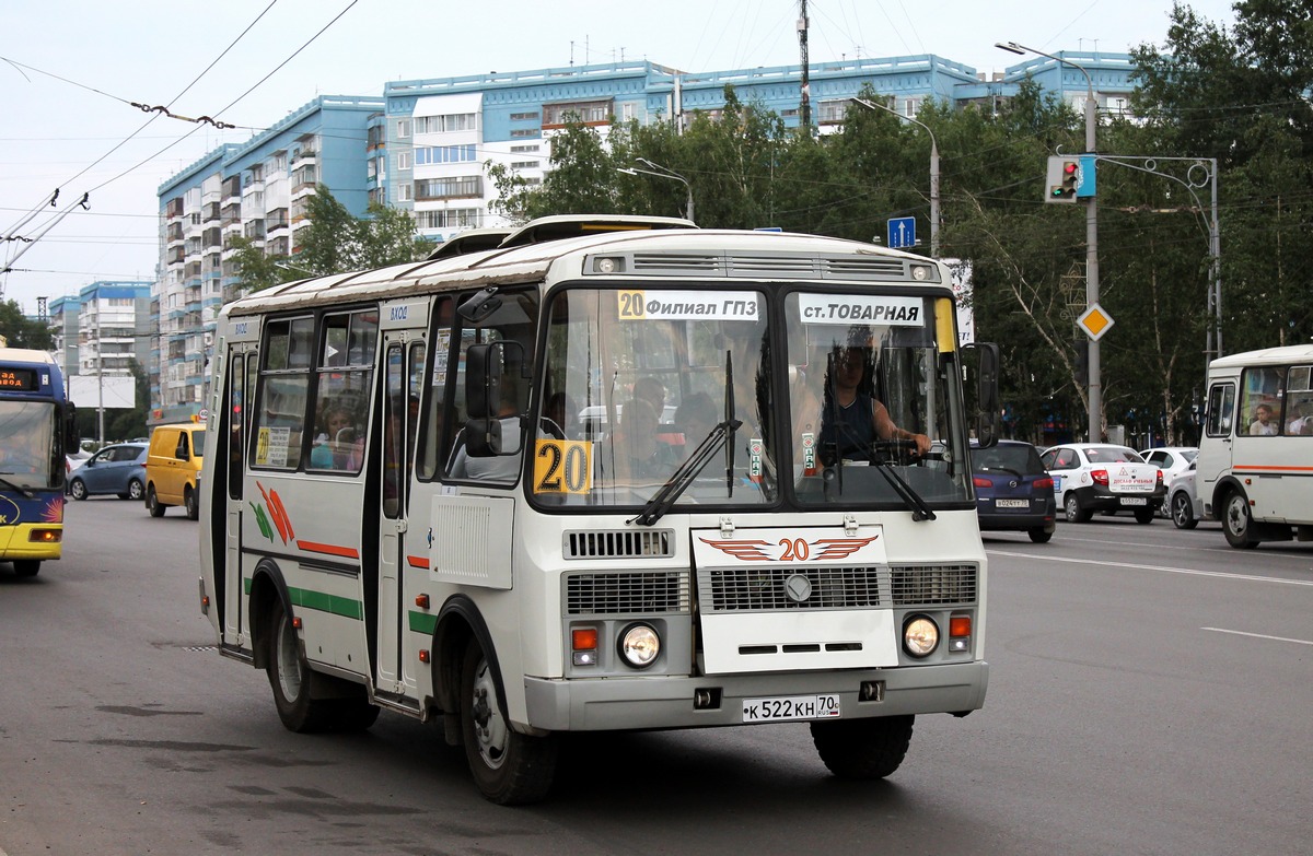 Томская область, ПАЗ-32054 № К 522 КН 70