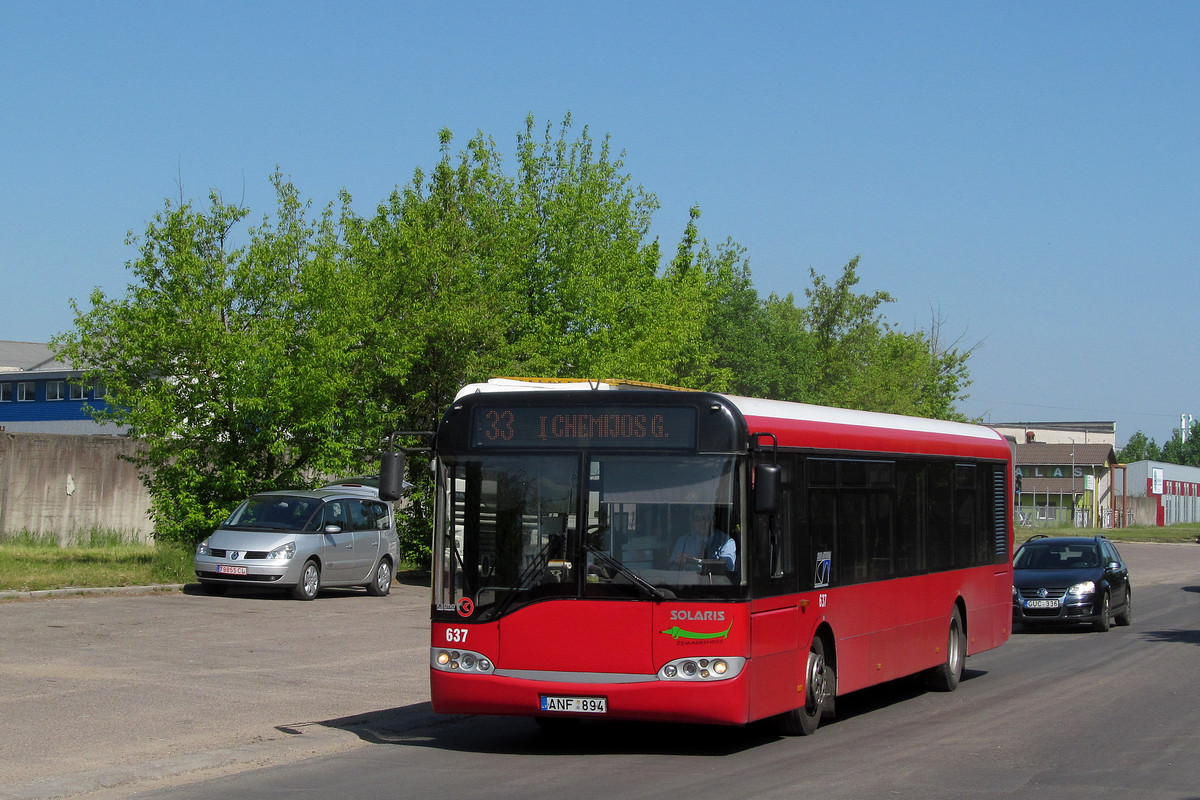 Литва, Solaris Urbino II 12 № 637