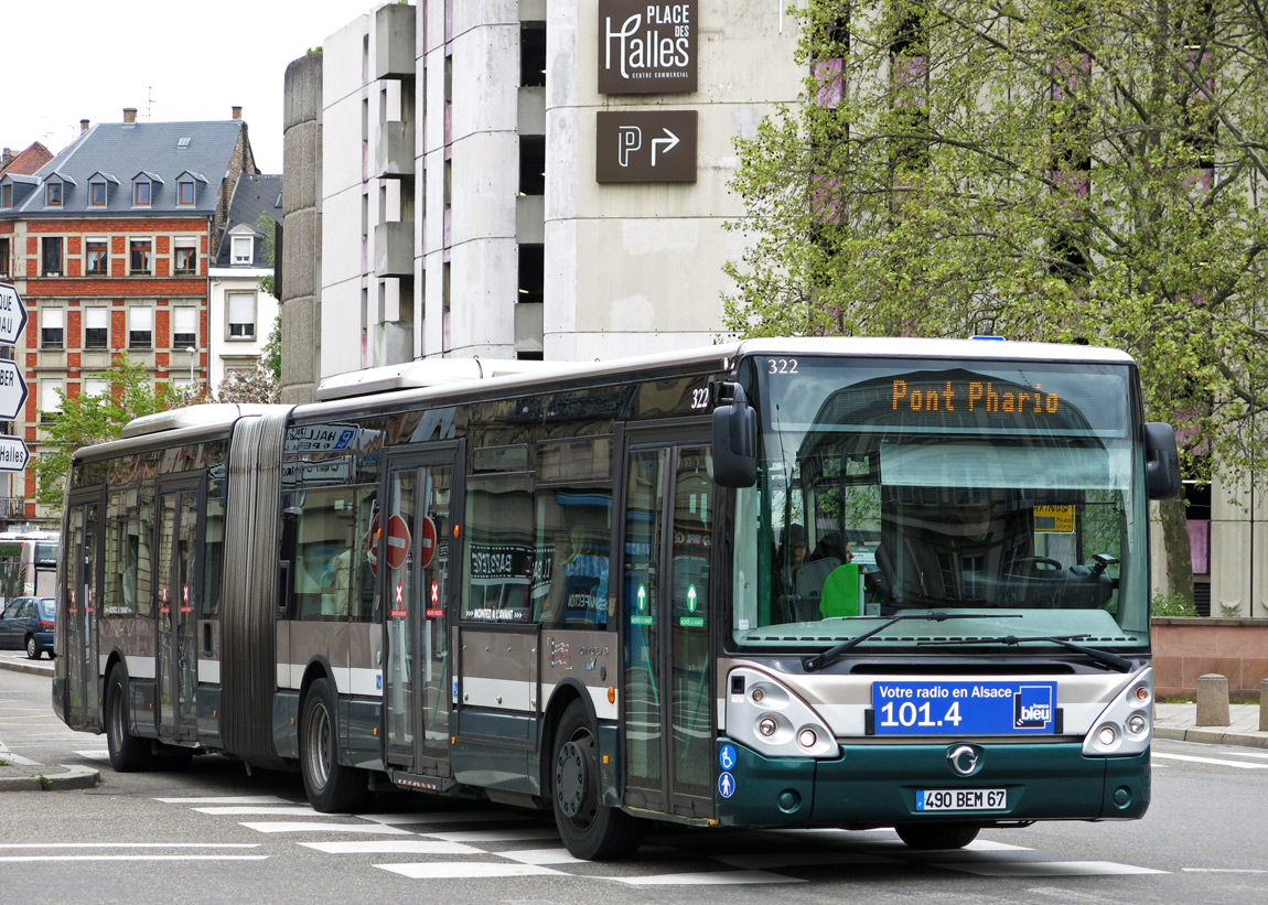 Frankreich, Irisbus Citelis 18M Nr. 322