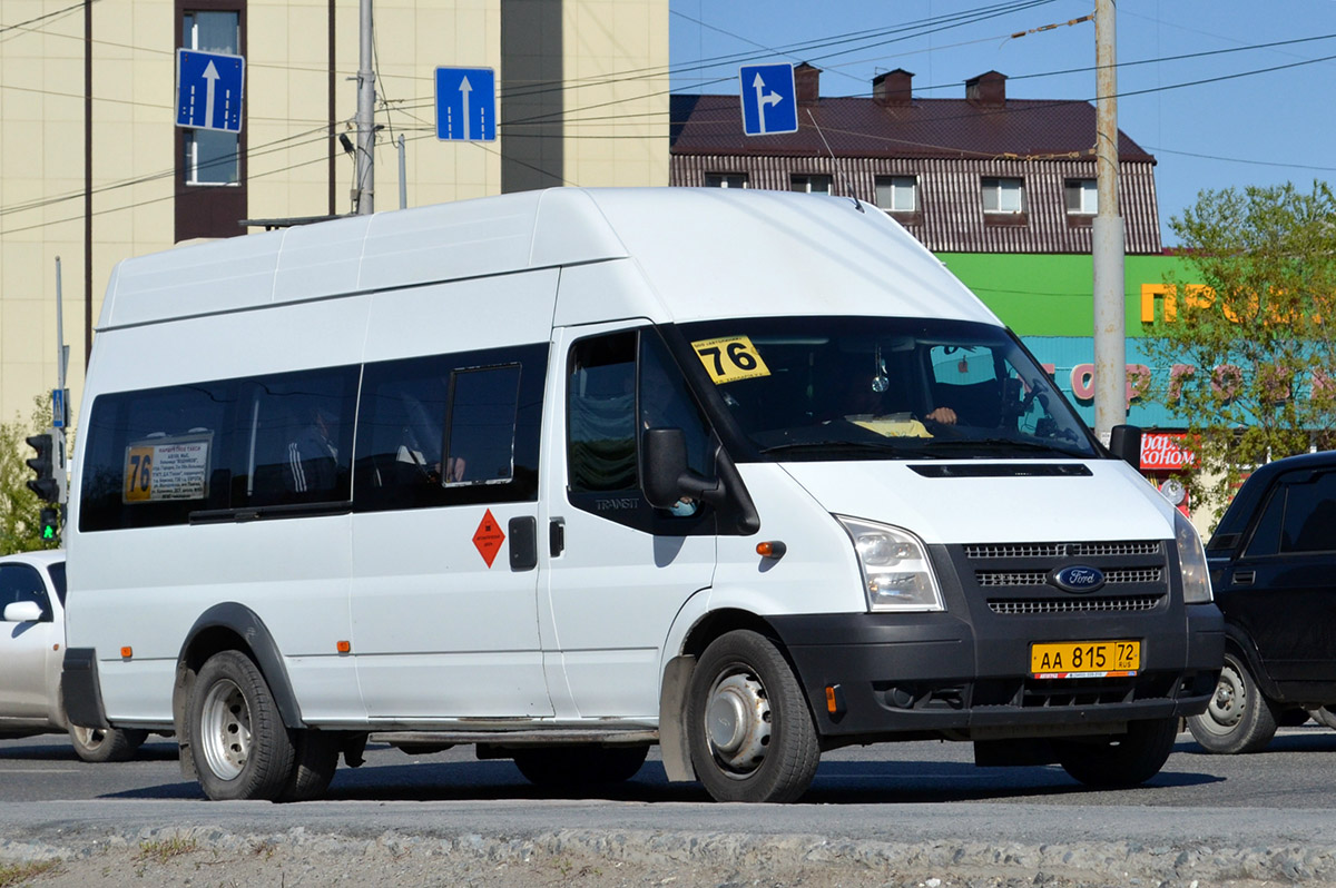 Тюменская область, Промтех-224326 (Ford Transit) № АА 815 72