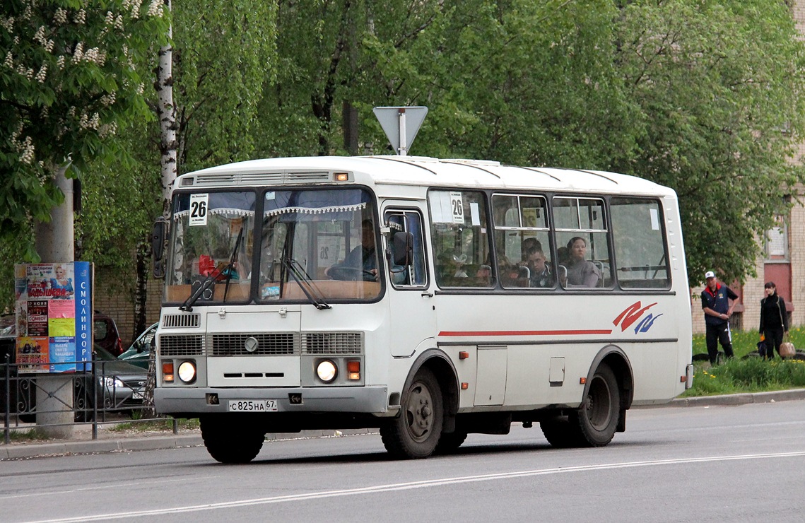 Смоленская область, ПАЗ-32054-07 № С 825 НА 67