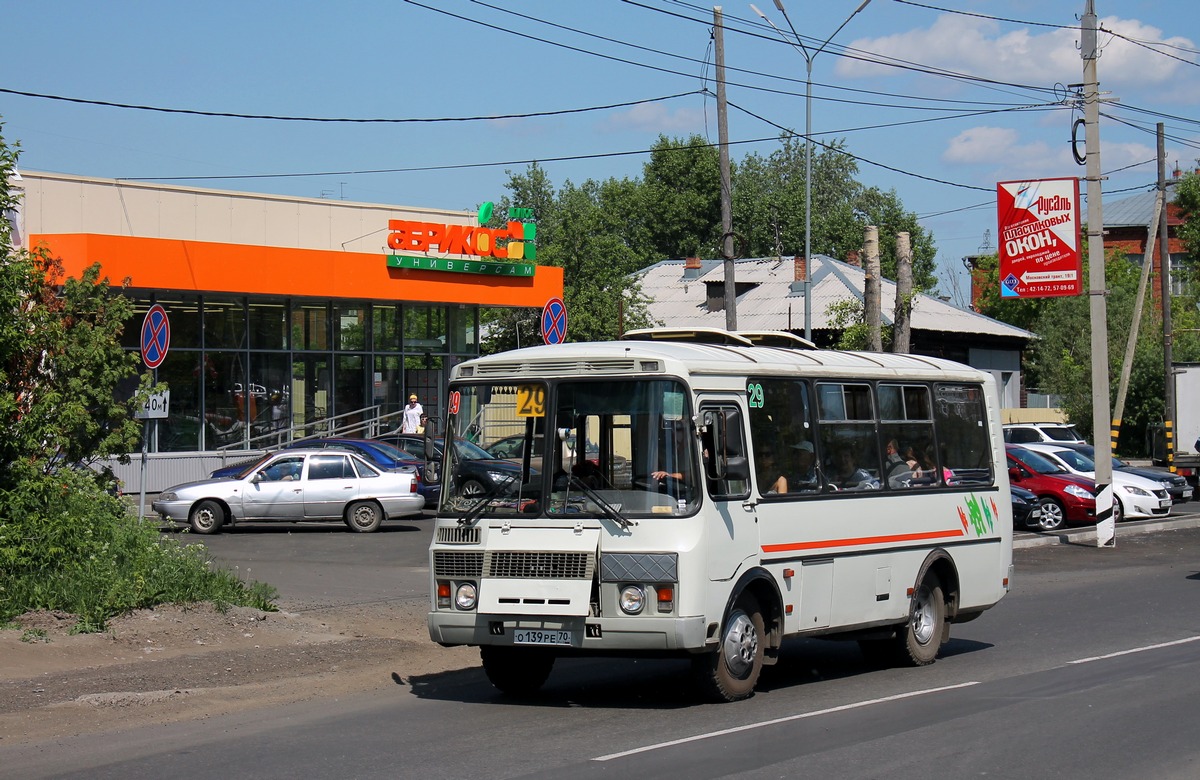 Томская область, ПАЗ-32054 № О 139 РЕ 70