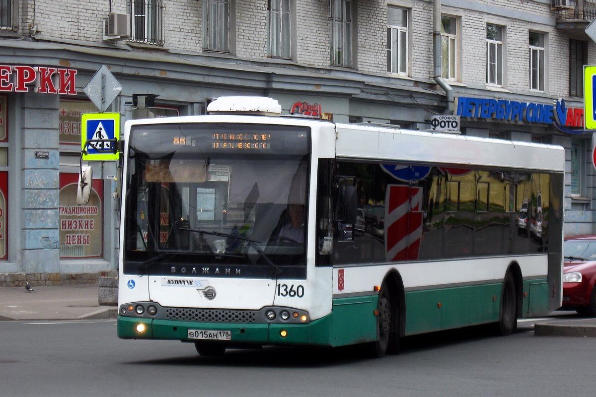 Санкт-Петербург, Волжанин-5270-20-06 "СитиРитм-12" № 1360