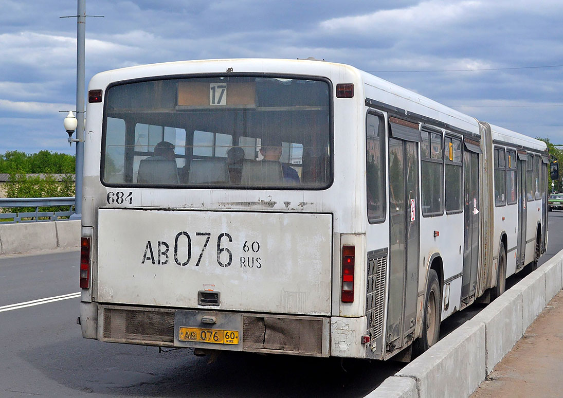 Псковская область, Mercedes-Benz O345G № 684