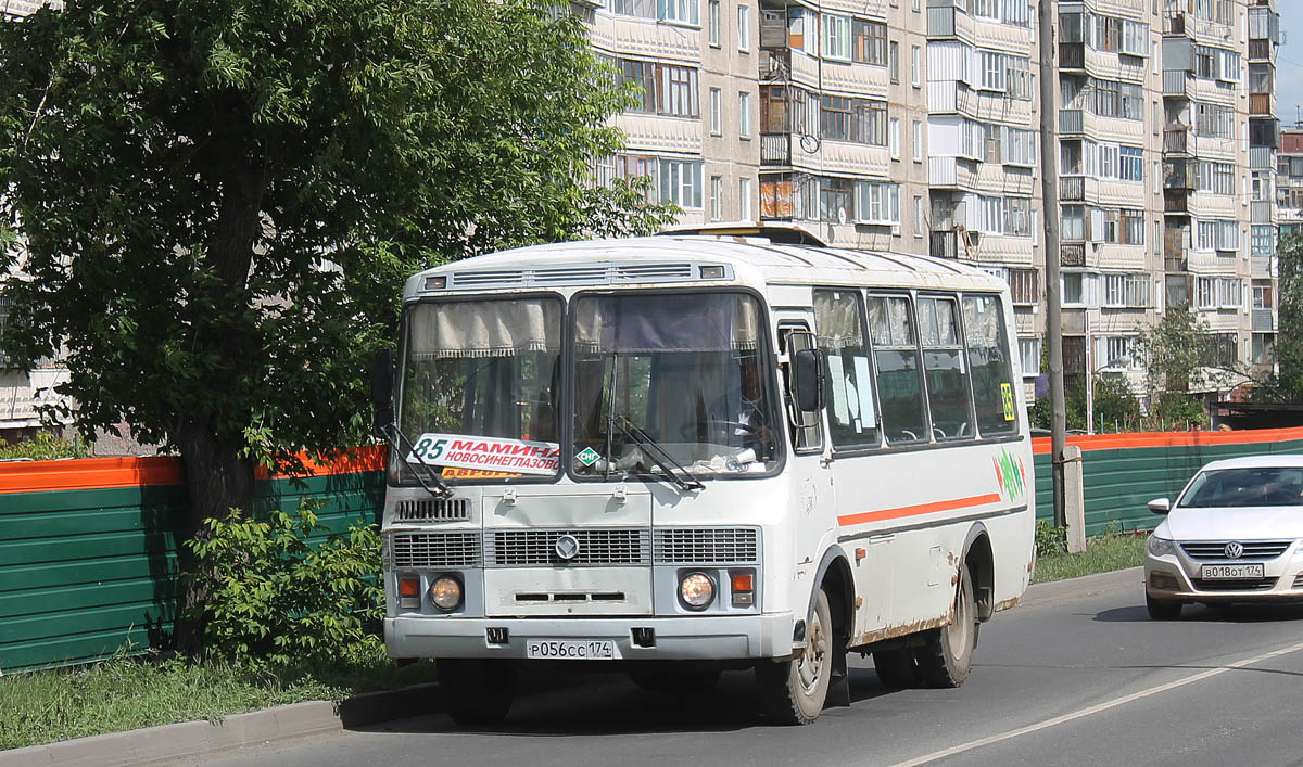 Челябинская область, ПАЗ-32054 № Р 056 СС 174