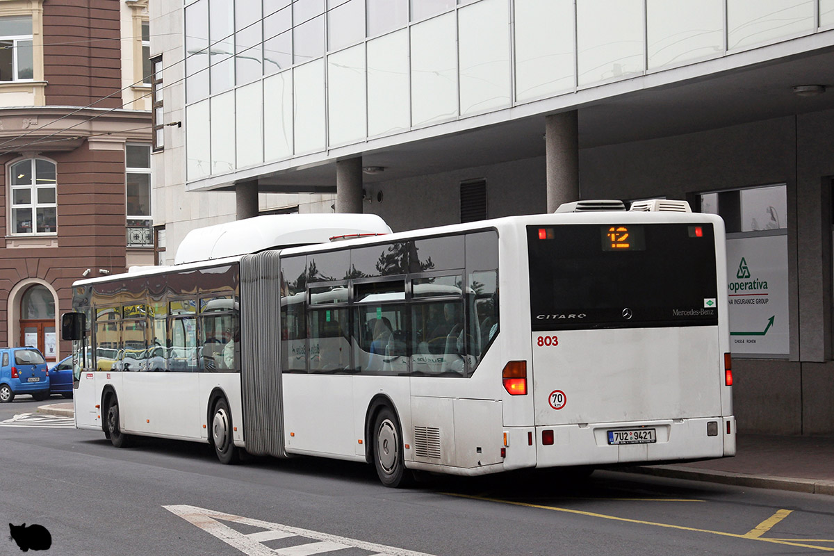 Чехия, Mercedes-Benz O530G Citaro G CNG № 803