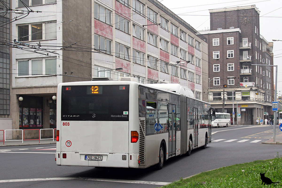 Чехия, Mercedes-Benz O530G Citaro G CNG № 803