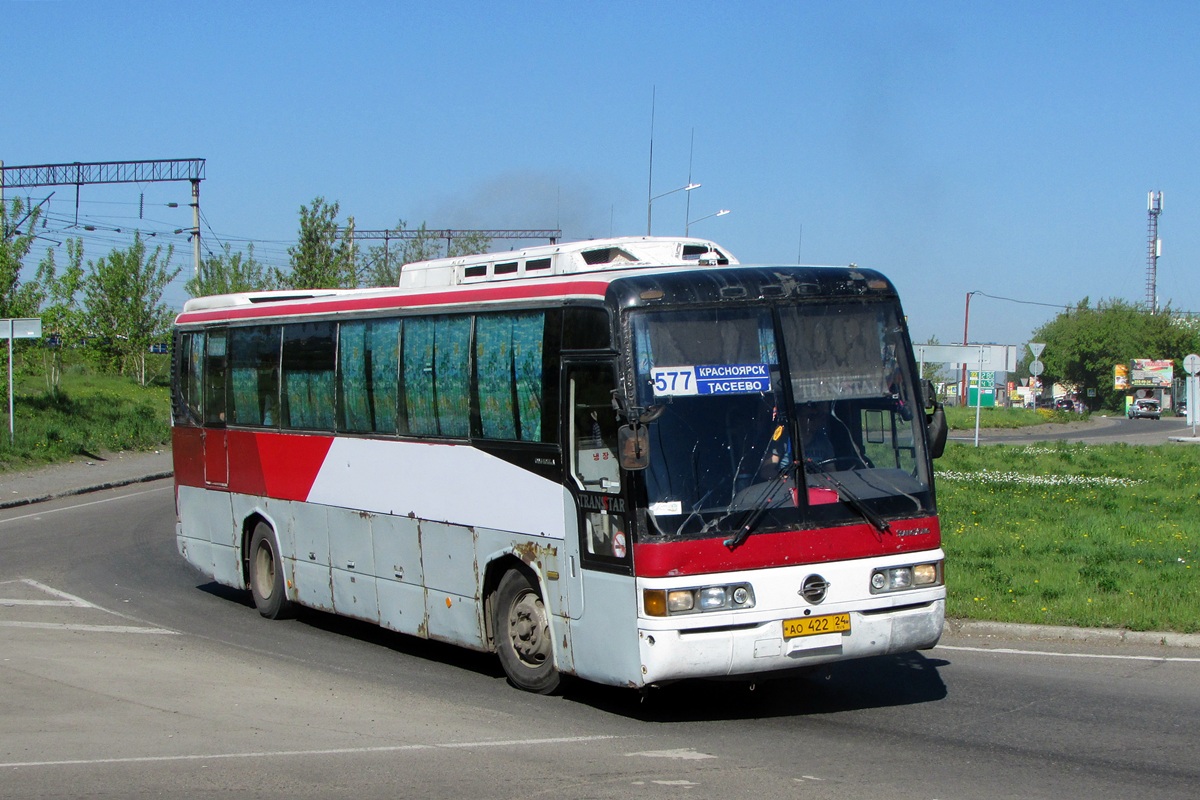 Krasnoyarsk region, SsangYong TransStar # АО 422 24