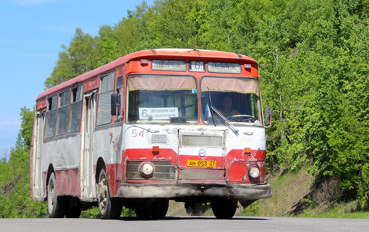 Хабаровский край, ЛиАЗ-677М № 54