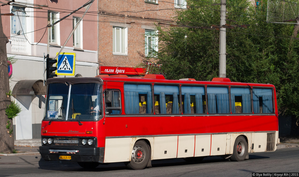 Dnepropetrovsk region, Ikarus 250.59 Nr. AE 9538 AA