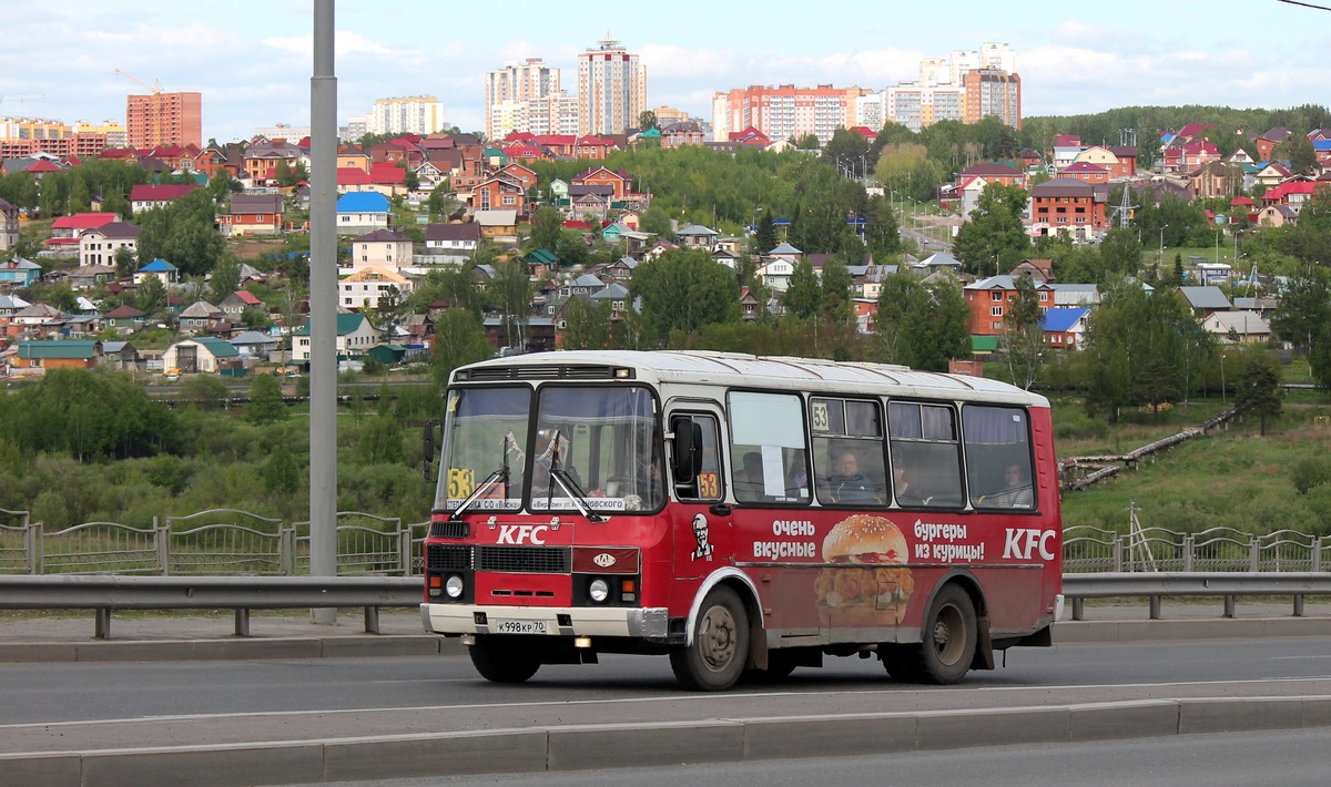 Томская область, ПАЗ-32054 № К 998 КР 70