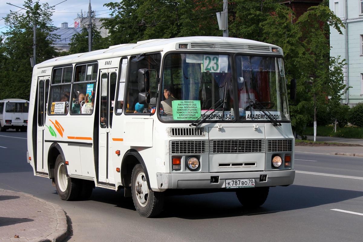 Томская область, ПАЗ-32054 № К 787 ВО 70