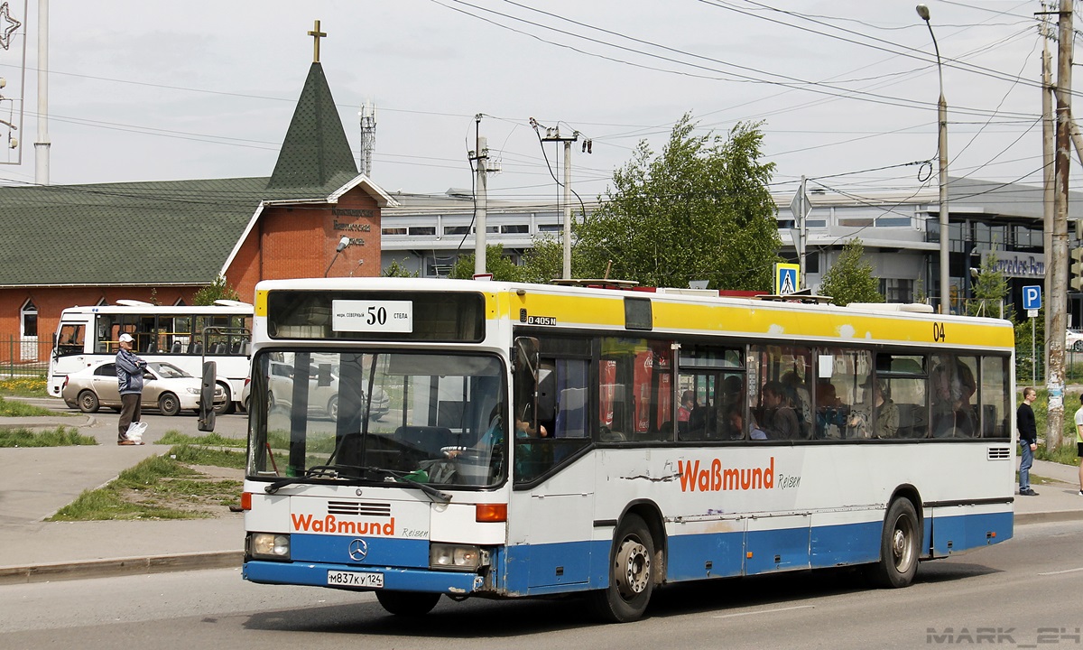 Красноярский край, Mercedes-Benz O405N № М 837 КУ 124