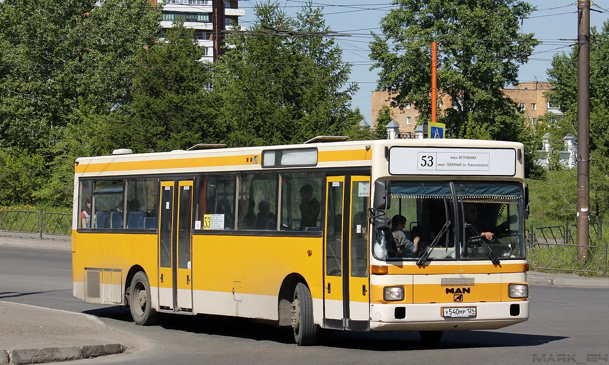 Красноярский край, MAN 791 SL202 № У 540 МР 124