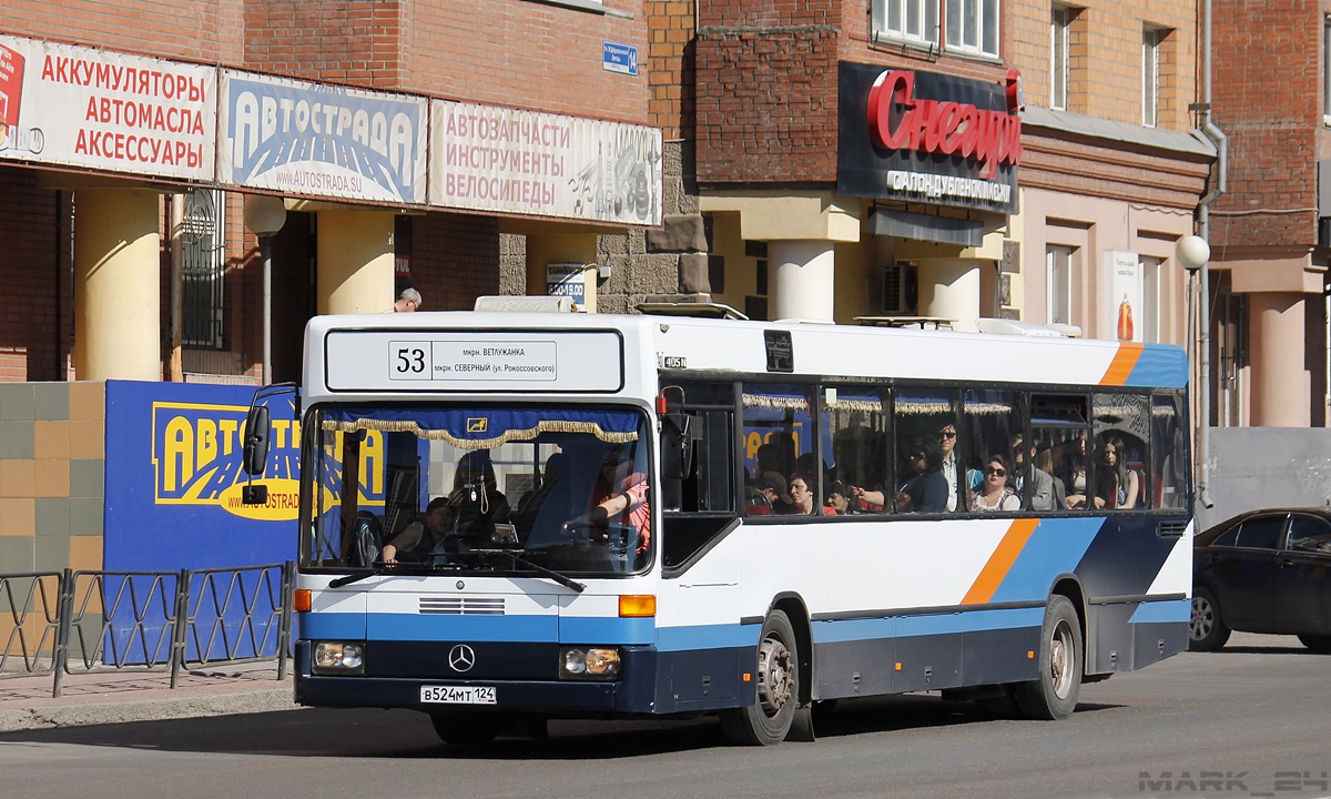 Красноярский край, Mercedes-Benz O405N № В 524 МТ 124