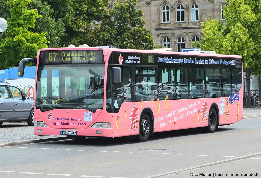 Бавария, Mercedes-Benz O530 Citaro № 347