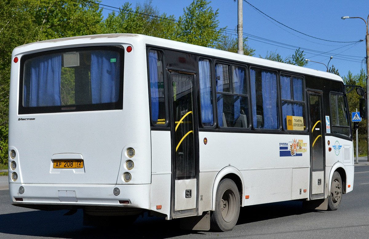 Тюменская область, ПАЗ-320412-05 "Вектор" № АР 208 72