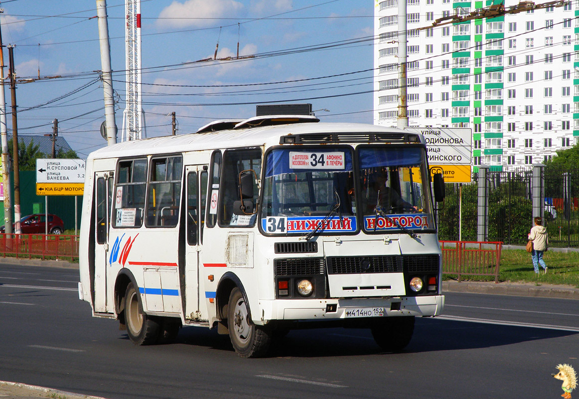 Нижегородская область, ПАЗ-32054 № М 414 НО 152