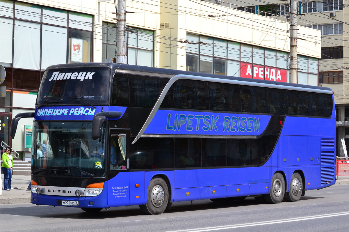 Липецкая область, Setra S431DT № М 272 МК 48