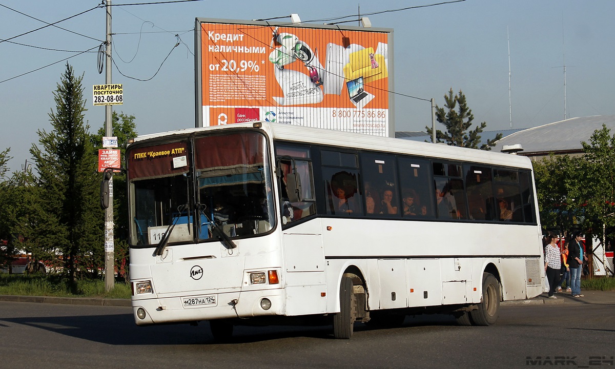 Красноярский край, ЛиАЗ-5256.34 (ГолАЗ) № М 287 НА 124