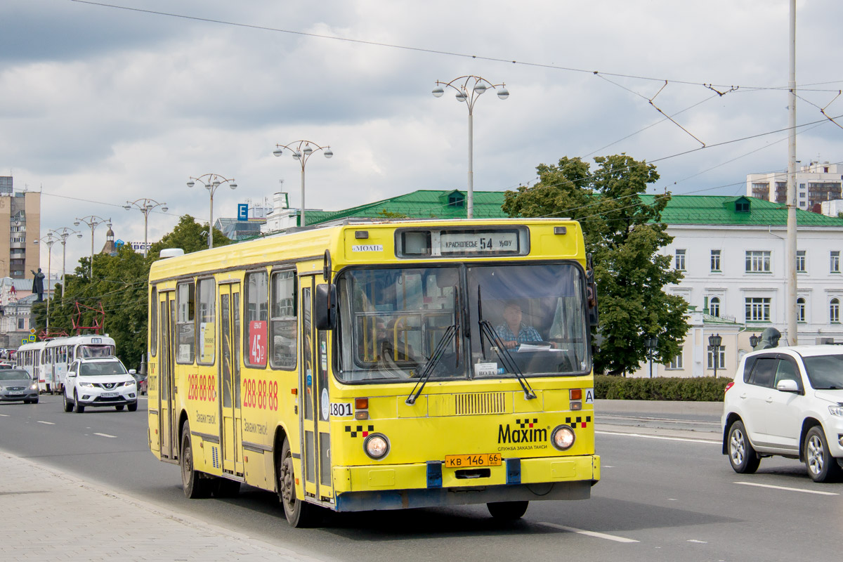 Sverdlovsk region, LiAZ-5256.45 № 1801