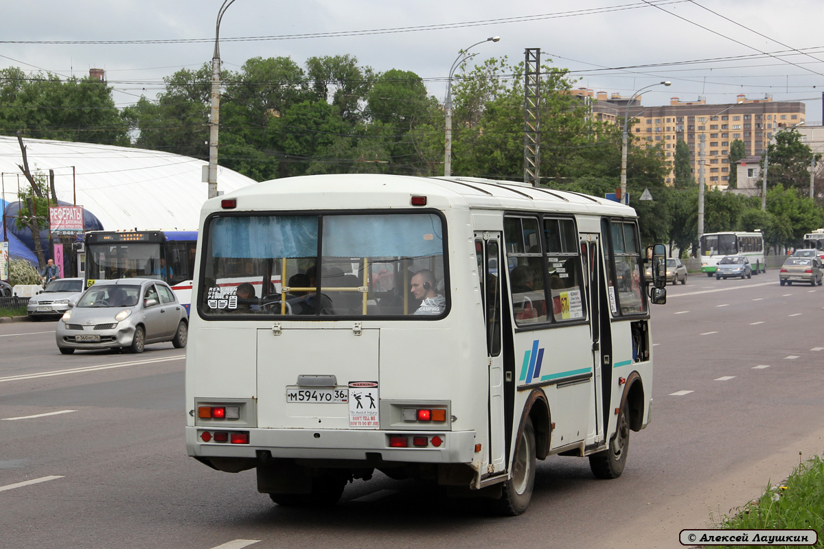 Воронежская область, ПАЗ-32053 № М 594 УО 36