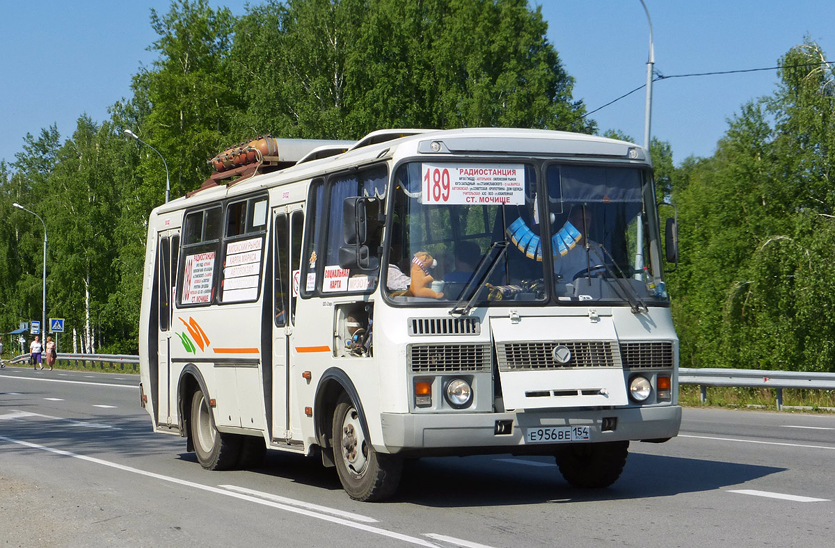 Новосибирская область, ПАЗ-32054 № Е 956 ВЕ 154