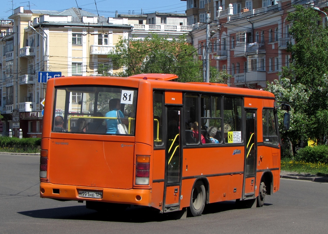 Красноярский край, ПАЗ-320402-05 № М 991 НЕ 124