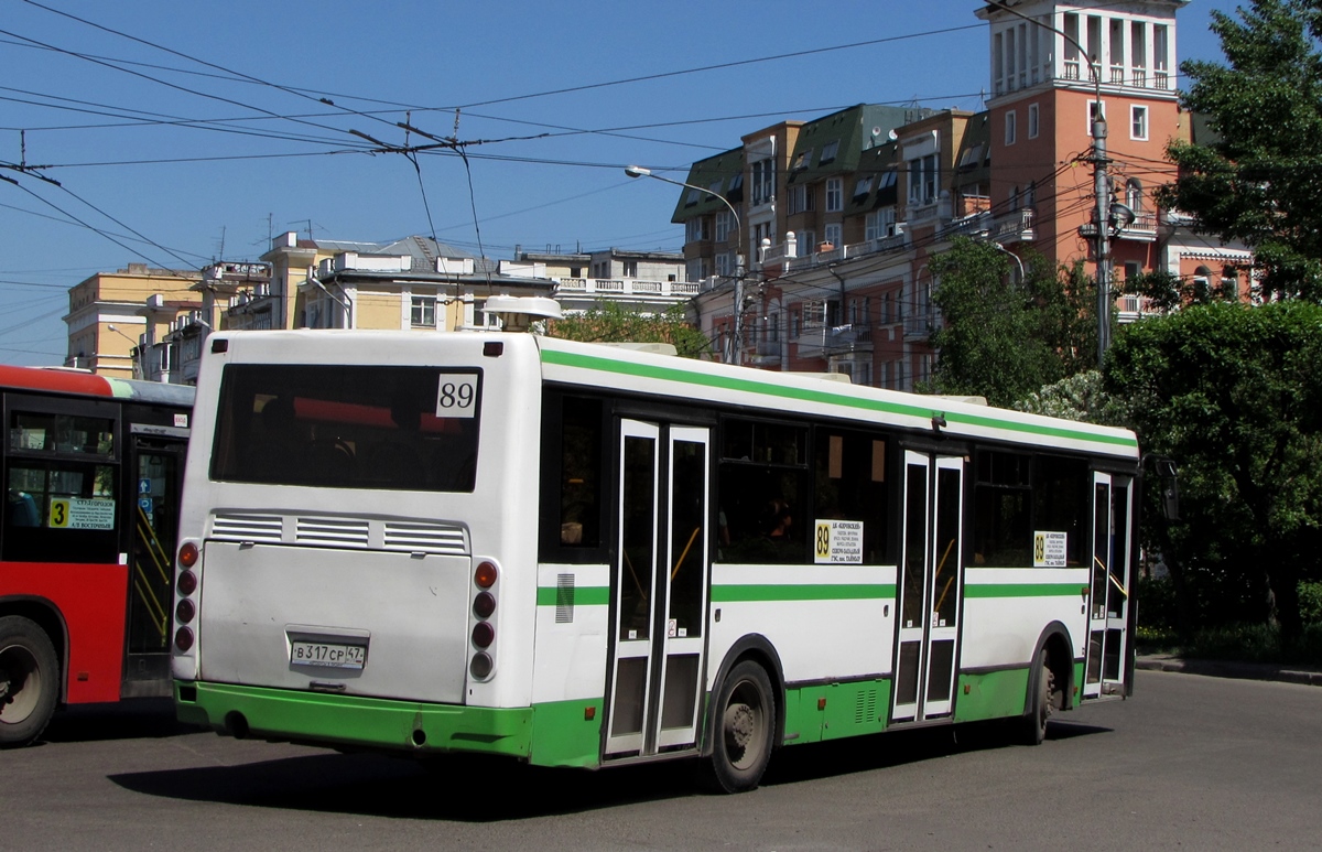 Красноярский край, ЛиАЗ-5256.53 № В 317 СР 47