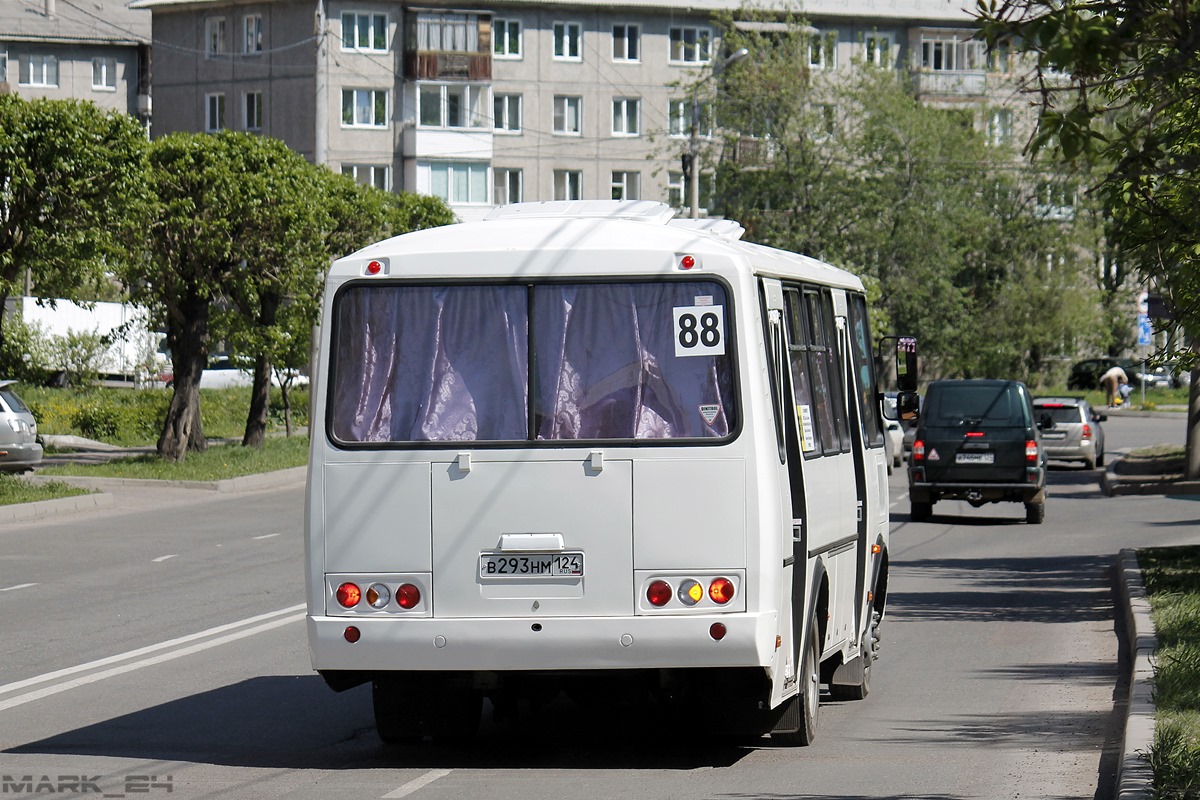 Красноярский край, ПАЗ-4234-04 № В 293 НМ 124