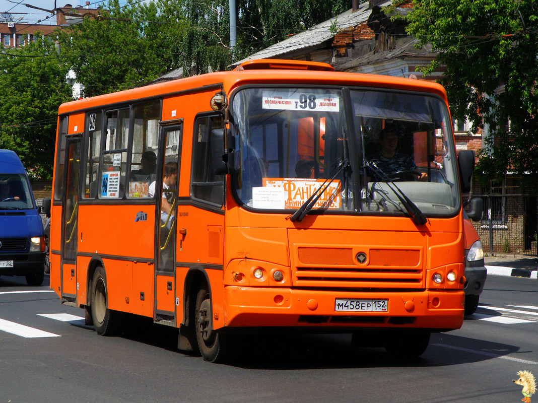 Ніжагародская вобласць, ПАЗ-320402-05 № М 458 ЕР 152