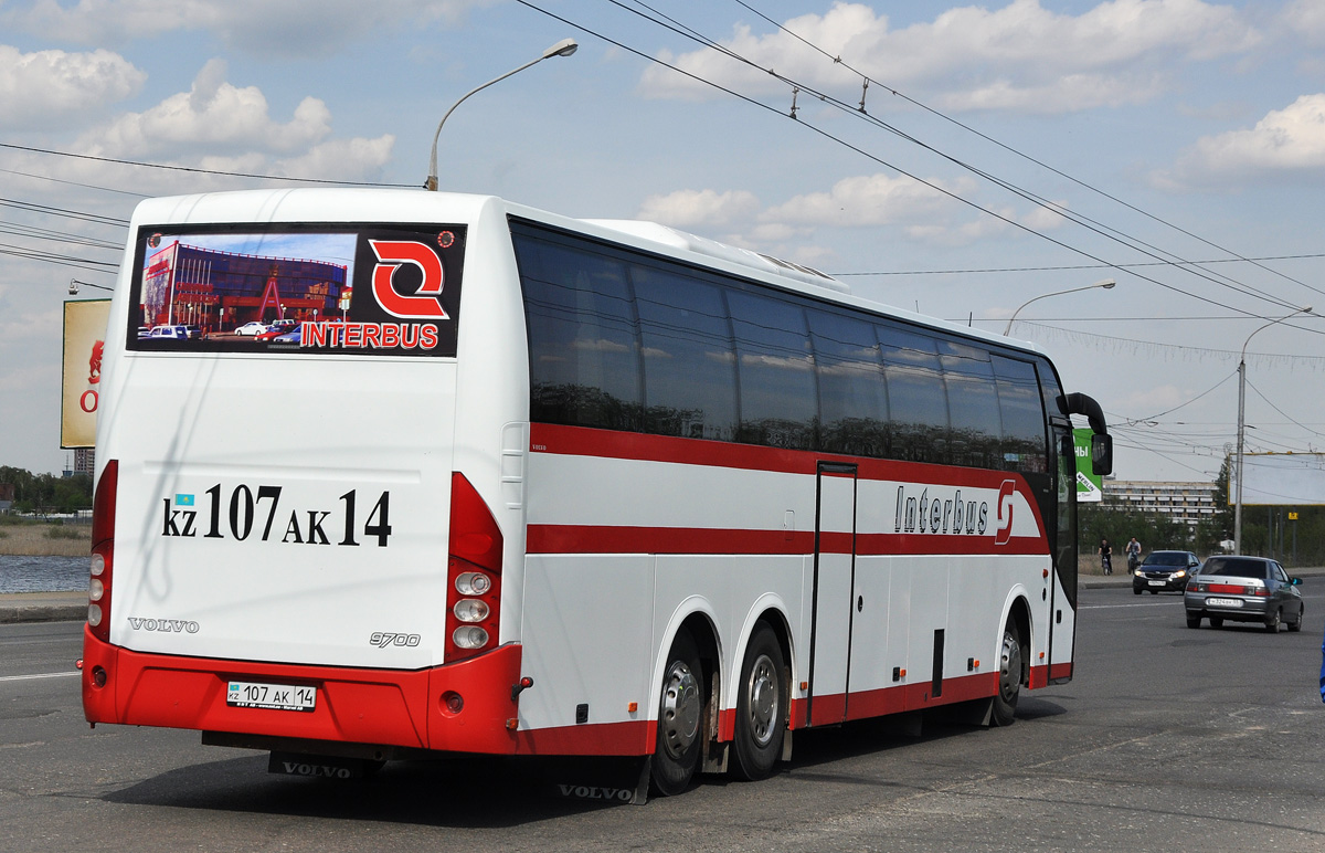 Павлодарская область, Volvo 9700HD NG № 107 AK 14