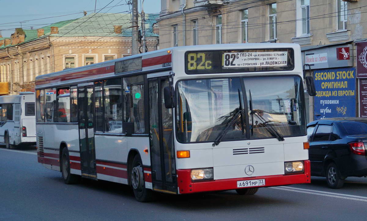 Пензенская область, Mercedes-Benz O405N2 № А 691 МР 33