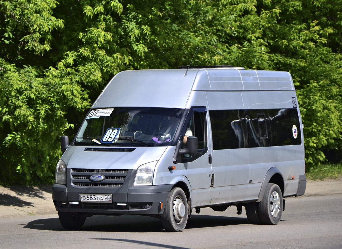 Пензенская область, Нижегородец-222702 (Ford Transit) № О 683 ОА 58