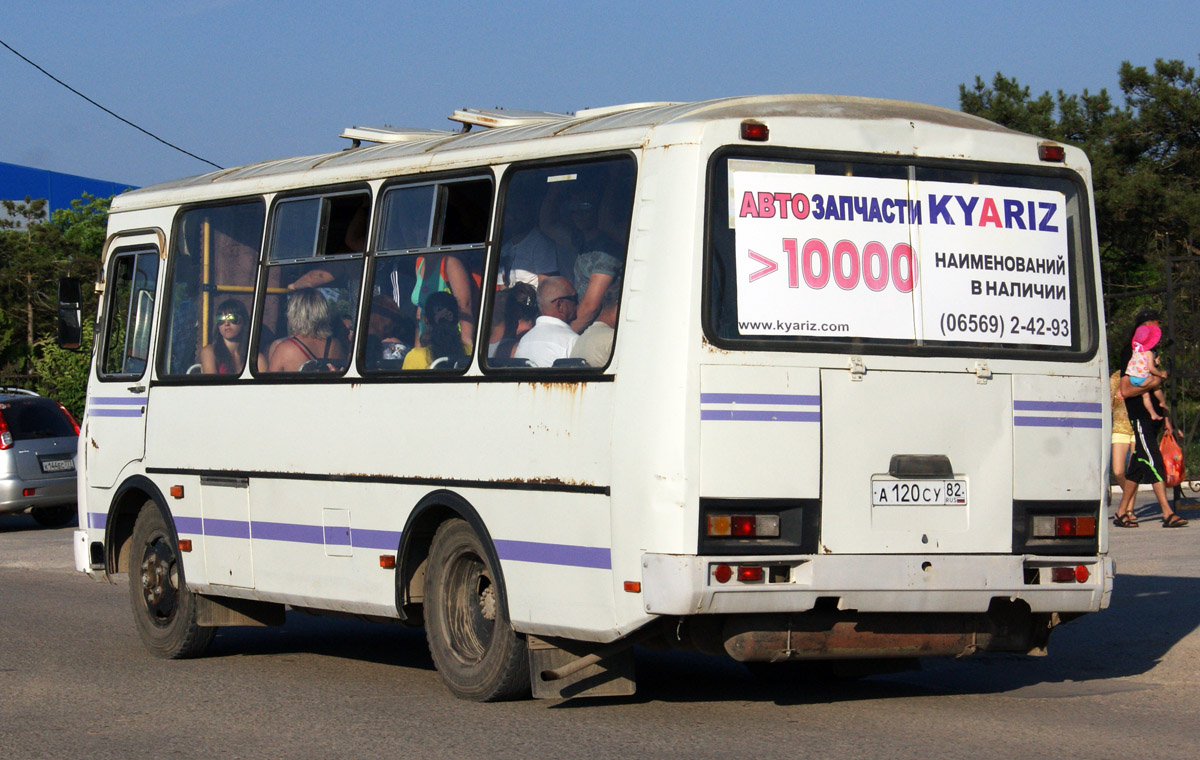 Республика Крым, ПАЗ-32051-110 № А 120 СУ 82
