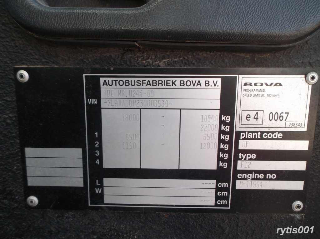 Литва, Bova Futura FHD 120 № 76