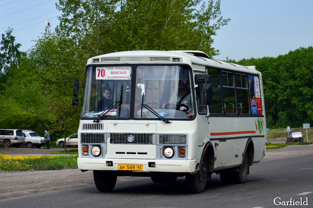 Кемеровская область - Кузбасс, ПАЗ-32054 № АР 549 42