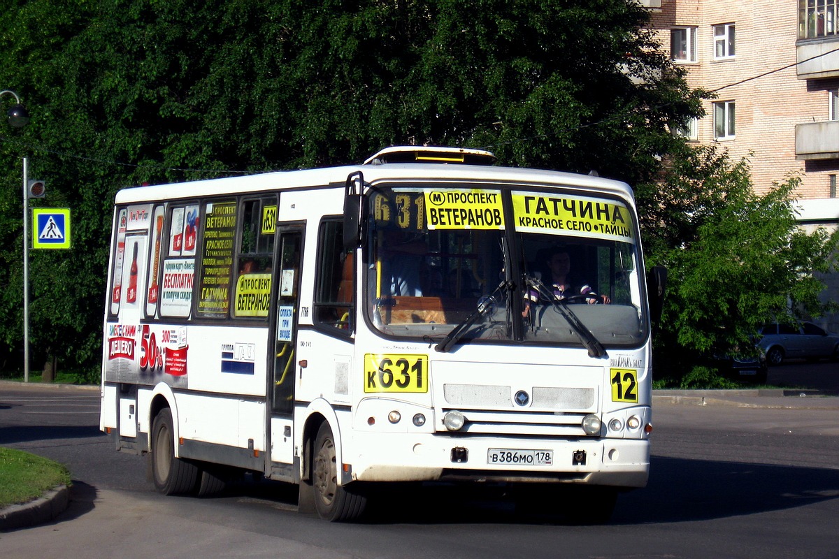 Ленинградская область, ПАЗ-320412-05 № 7766