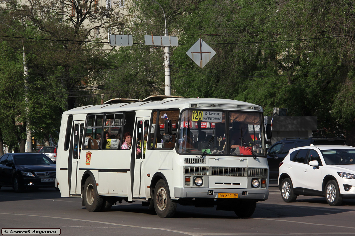 Воронежская область, ПАЗ-4234 № ВВ 322 36