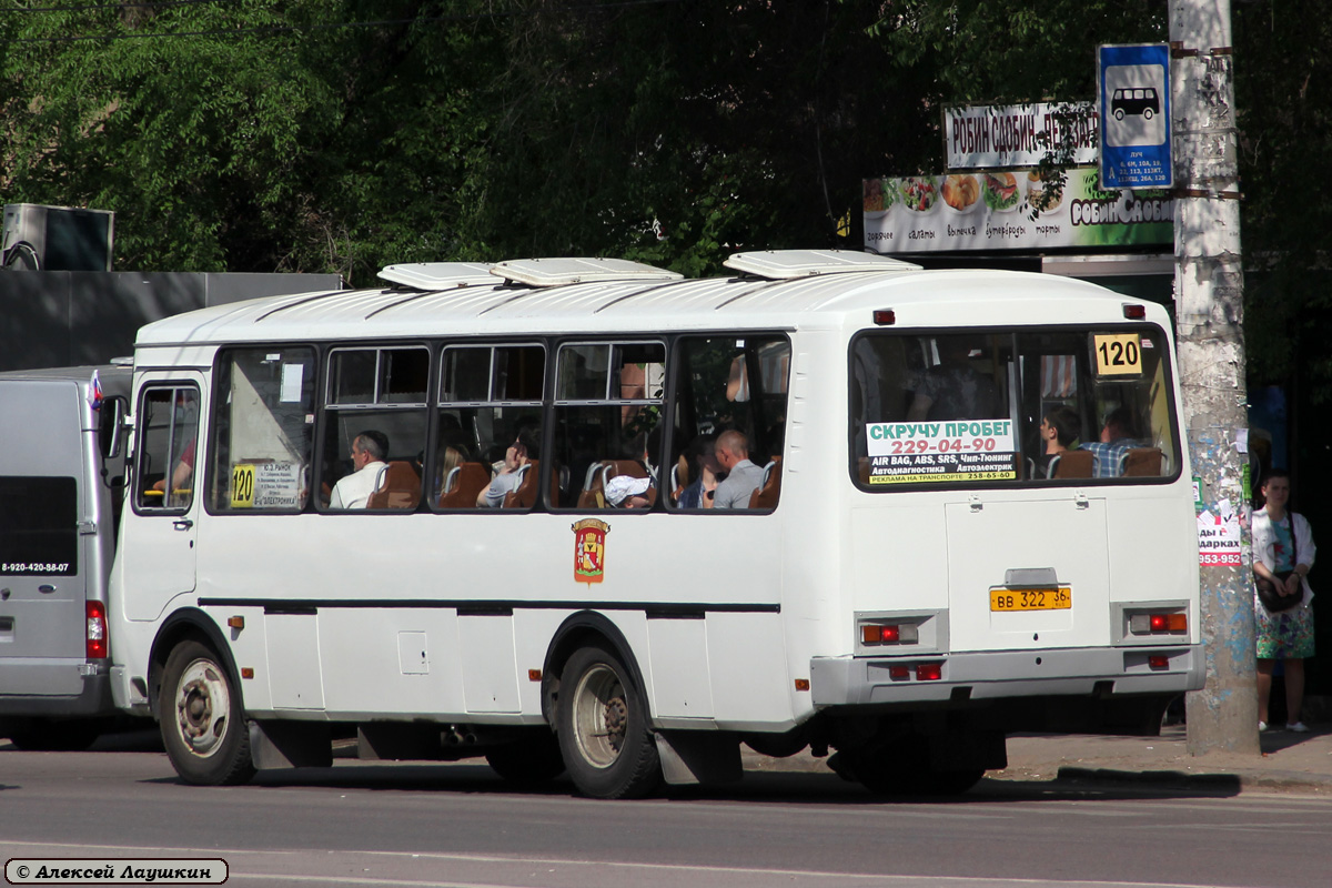 Воронежская область, ПАЗ-4234 № ВВ 322 36