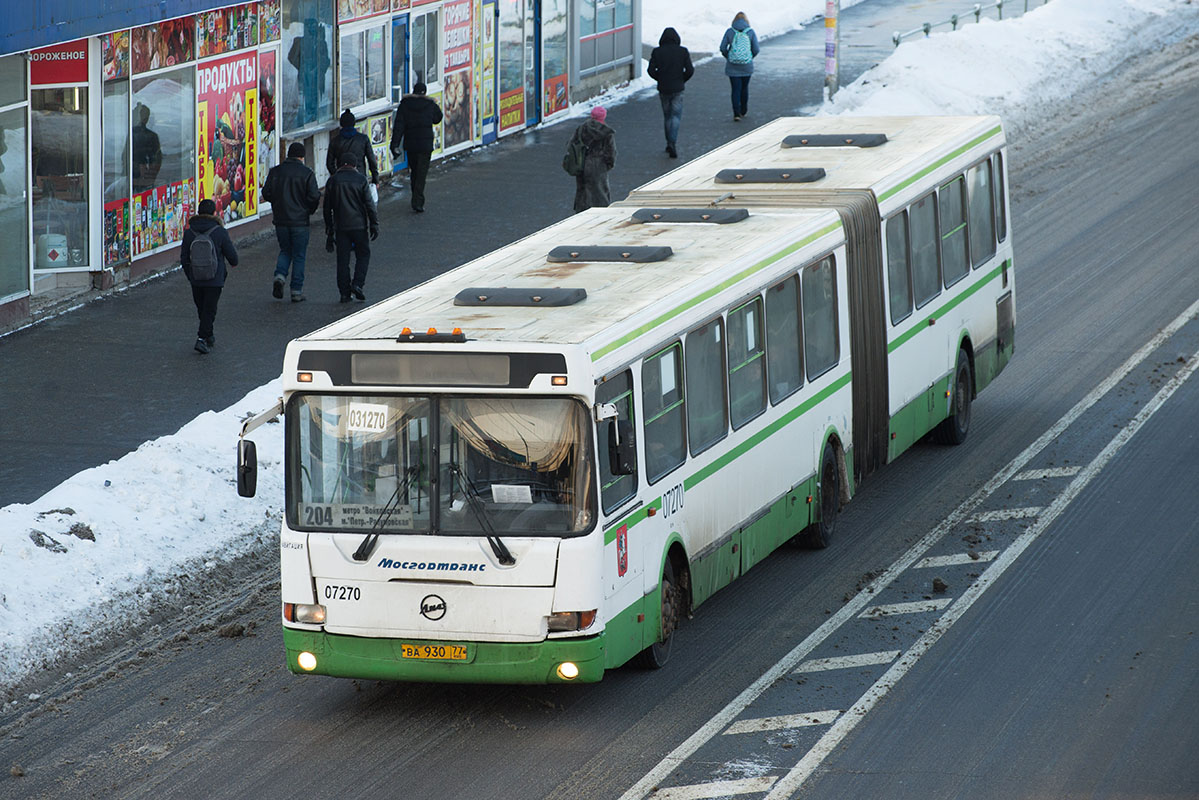 Москва, ЛиАЗ-6212.01 № 031270