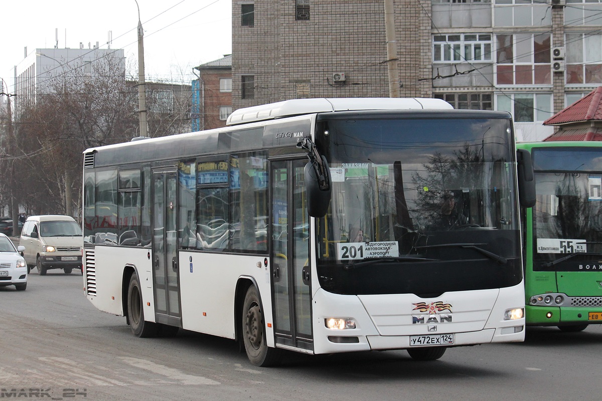 Красноярский край, MAN A78 Lion's City LE EL283 № У 472 ЕХ 124