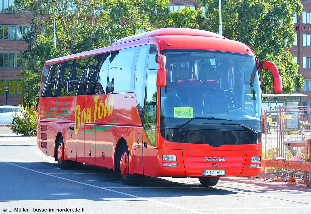 Эстония, MAN R07 Lion's Coach RHC444 № 917 MJJ