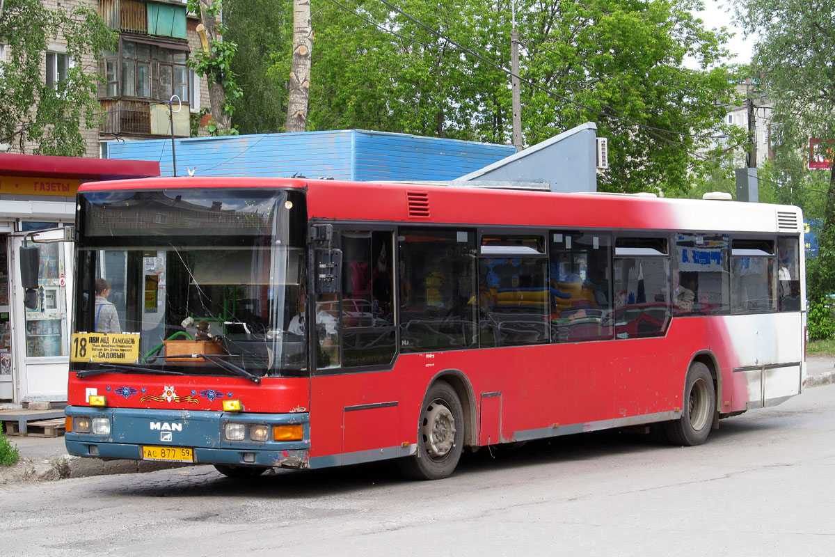 Пермский край, MAN A21 NL313 № АС 877 59