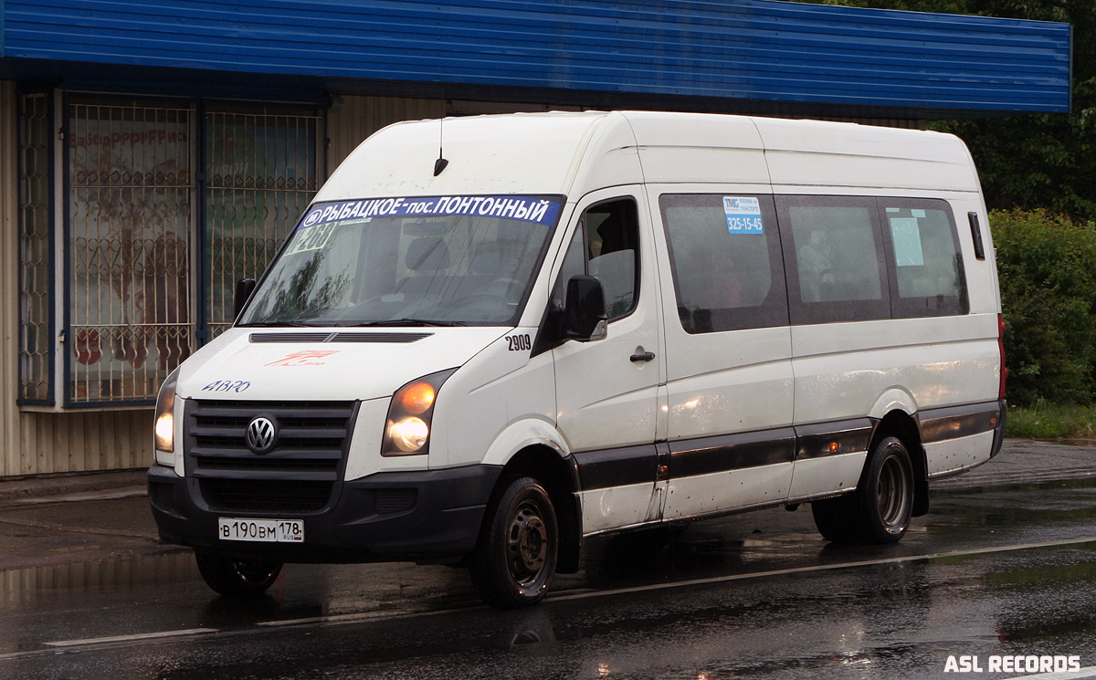 Санкт-Петербург, БТД-2219 (Volkswagen Crafter) № 2909