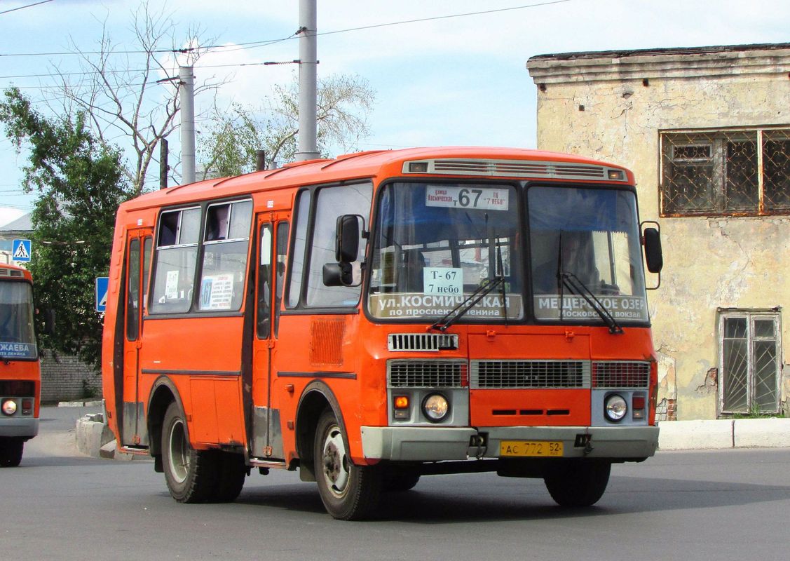 Нижегородская область, ПАЗ-32054 № АС 772 52