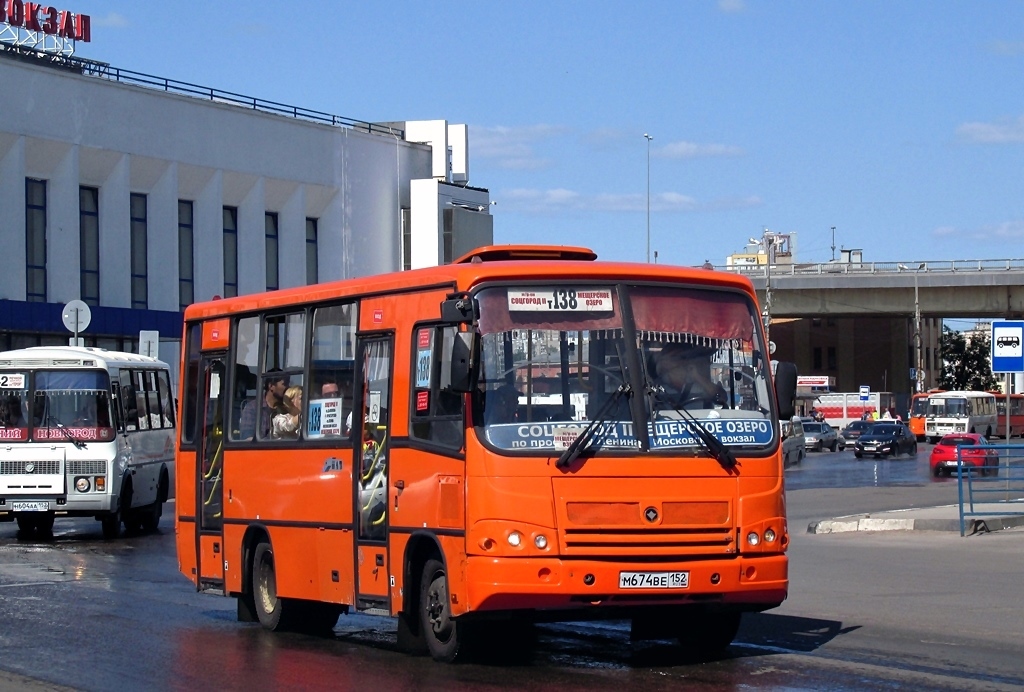 Нижегородская область, ПАЗ-320402-05 № М 674 ВЕ 152