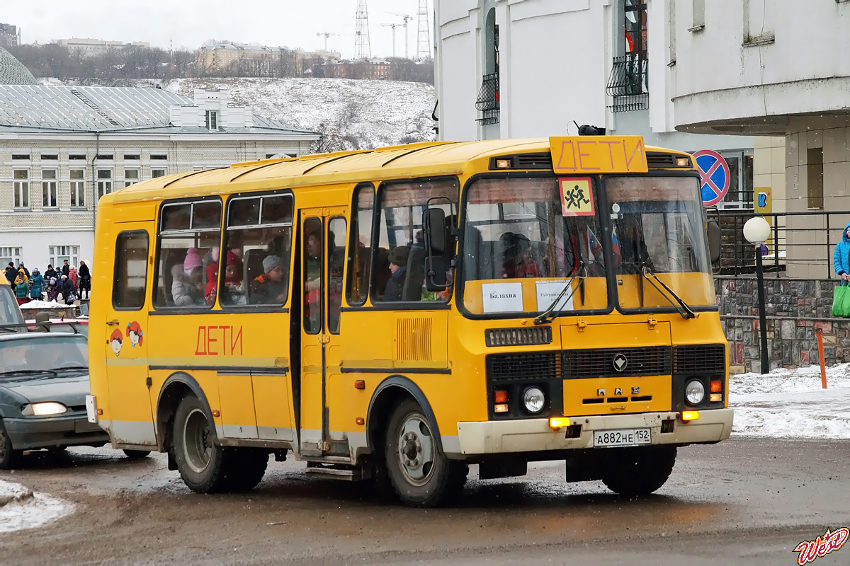 Нижегородская область, ПАЗ-32053-70 № А 882 НЕ 152